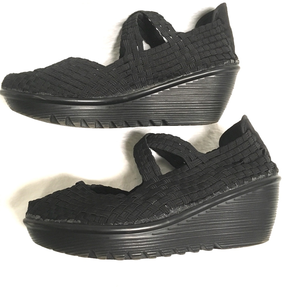 Bernie Mev Cleopatra Wedge Platform Mary Jane